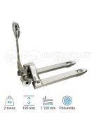 Rozsdamentes hidraulikus kézi raklapemelő BF2000-RM