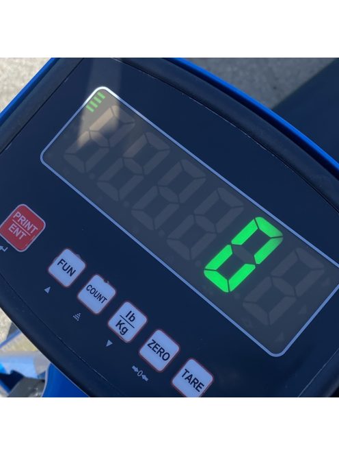 Hidraulikus kézi raklapemelő BF2000 mérleggel