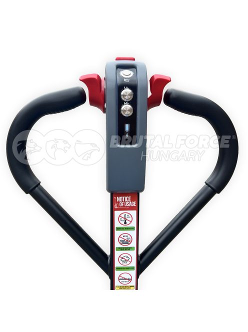 Hosszúvillás gyalogkiséretű elektromos raklapemelő Li-ion EPT15H